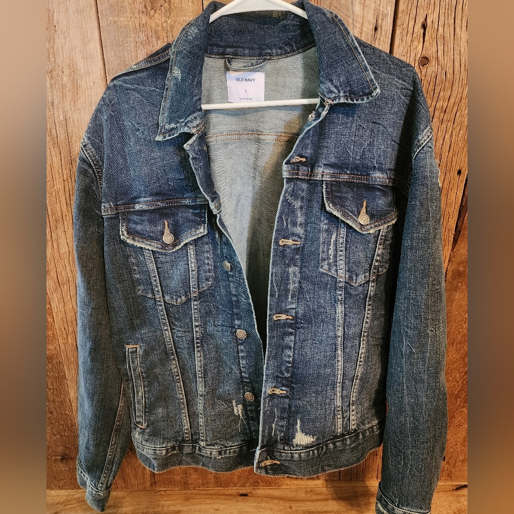 Mens Large Denim Jacket